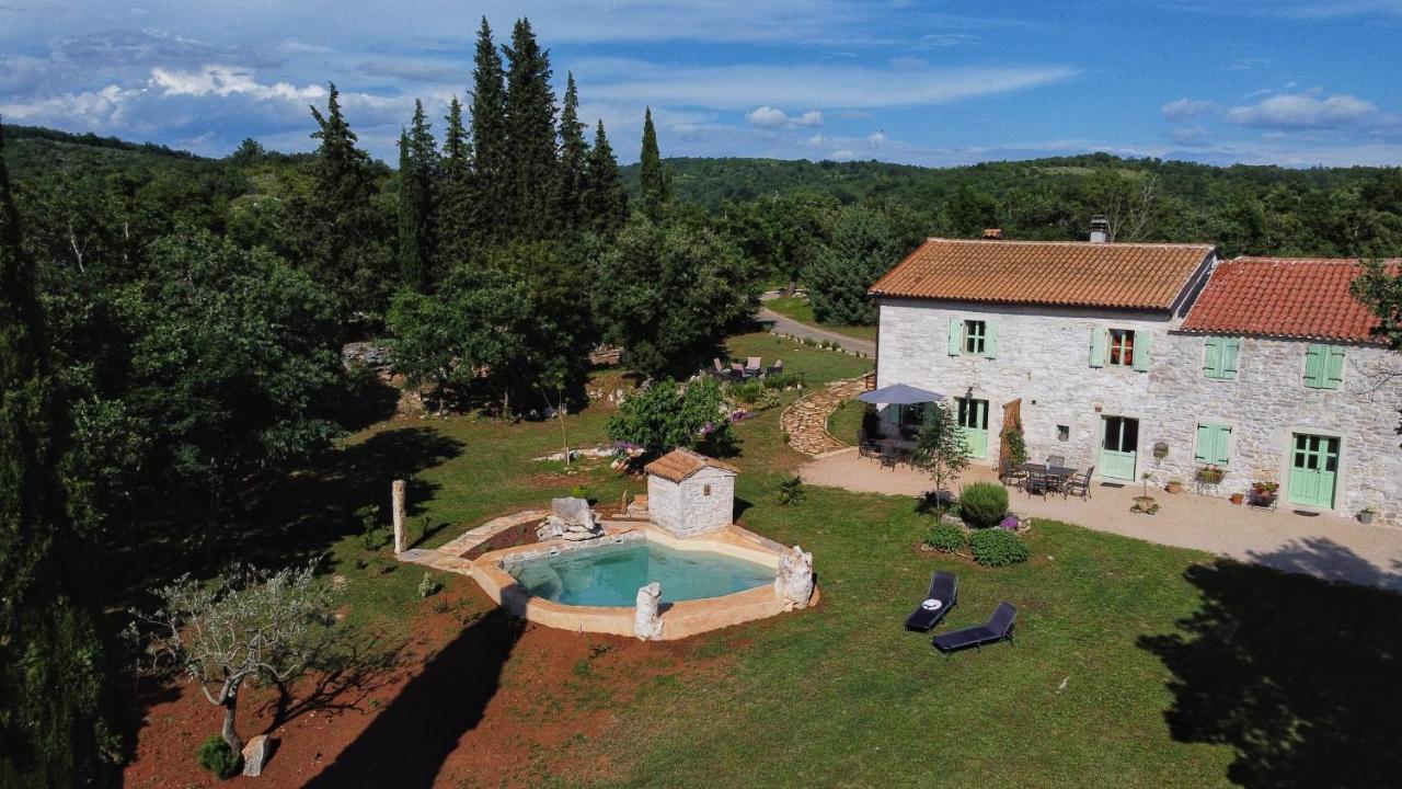 Cottage Al Merlo Olivo Buje Exterior foto